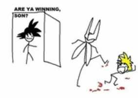 Free download Are ya winning son? [ Dragon Ball version ] free photo or picture to be edited with GIMP online image editor